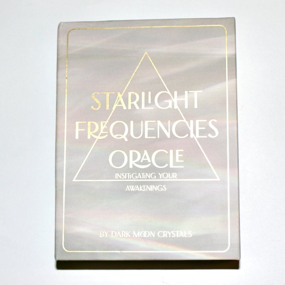 Starlight Frequencies Oracle Deck by Dark Moon Crystals